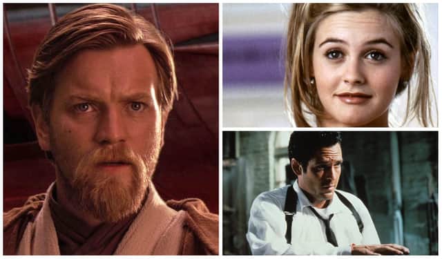 Ewan McGregor, left,  Alicia Silverstone, top right, and Michael Madsen, bottom right, are coming to next month to take part in Comic Con Scotland.