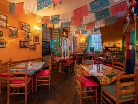 Mexican decor that can be found throughout the whole of the restaurant. Ladies and gents toilet facilities are also located on this floor.