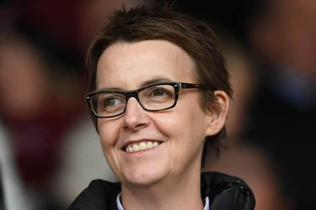 Hibs chief executive Leeann Dempster looks to be on the brink of a transfer to Queen's Park. Photo by Craig Williamson/SNS Group