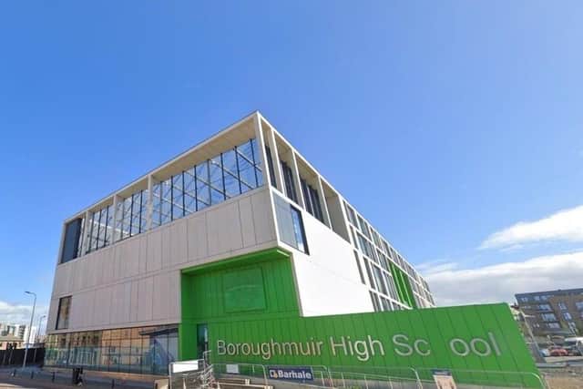 The new Boroughmuir High School opened to pupils in 2018.