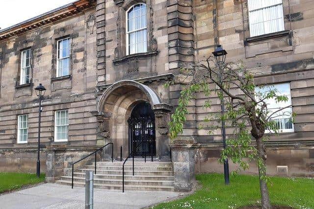 Kirk Thompson appeared at Kirkcaldy Sheriff Court for three charges