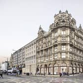 The proposed design for the building facing Princes Street and South St David Street (Photo: David Chipperfield Architects).