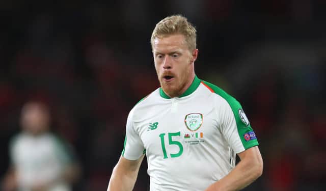 Daryl Horgan in action for the Republic of Ireland