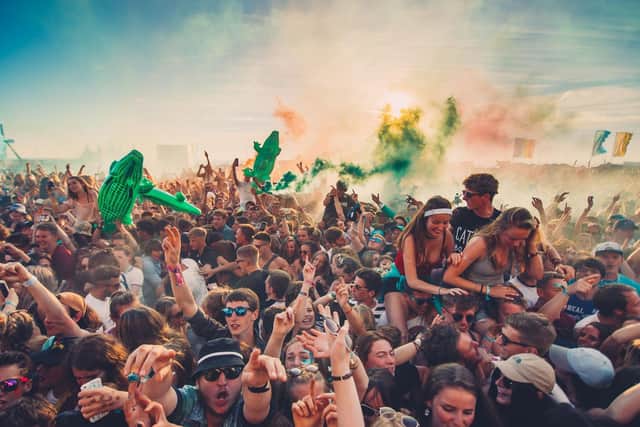 The beachside festival attracts thousands of people from across the UK and abroad. Photo: Alex Rawson (Boardmasters Festival).