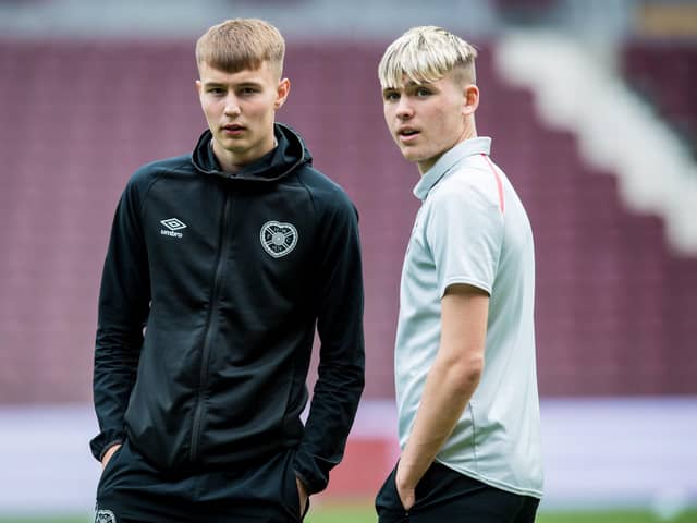 Harry Cochrane and Connor Smith are on loan at Montrose and Cove Rangers respectively. Picture: SNS