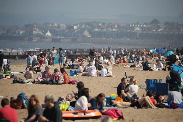 Police patrols are being stepped up at Portobello Beach