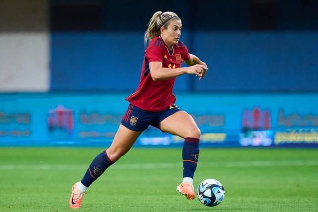 The current holder of the Ballon d'Or Féminin, Alexia Putellas made her long-awaited return to football in late April after picking up an ACL injury in the Euros last summer. Despite her comeback happening late in the season the midfielder still had a part to play as she helped guide Barcelona to a Champions League trophy, coming on to play in the final nine minutes to see out the victory. Now after returning to full fitness, the 29-year-old will be eyeing up the World Cup trophy to add to her ever-growing collection of honours. (Photo by Juan Manuel Serrano Arce/Getty Images)