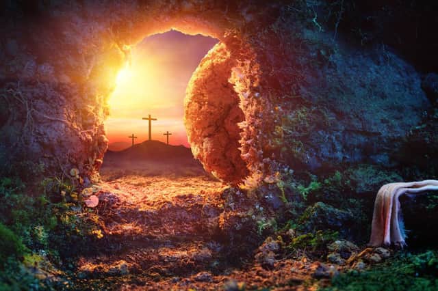 Easter Sunday, also known as Resurrection Sunday, is a Christian holiday that celebrates Jesus Christ rising from the dead.