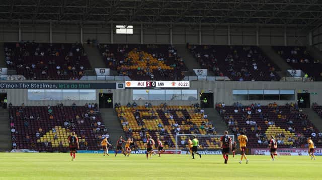 Fir Park will host Motherwell v Hibs this coming Sunday. Picture: SNS