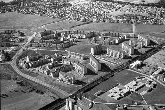 Wester Hailes as it looked more than 50 years ago