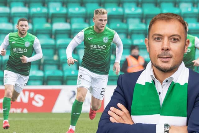 Ben Kensell has urged Hibs fans to back the players and forgive them their mistakes