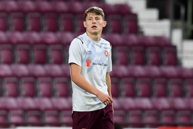 Cammy Logan has signed a new Hearts deal, keeping him at Tynecastle until 2023. Picture: SNS