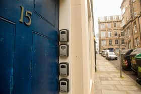 Key safes for short term lets in Edinburgh