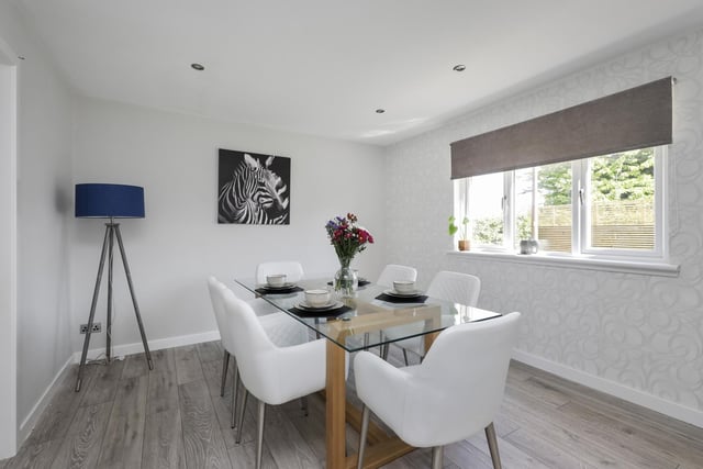 The perfect spot for a family meal or having friends round for a bite to eat. The bright and airy room has plenty of space for getting around the dinner table.