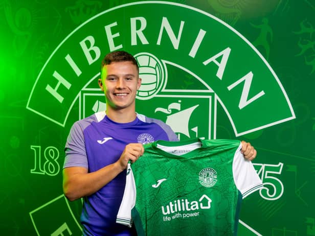 Hibs have already captured Dylan Tait, pictured, and Chris Mueller but will be adding further new faces to the squad