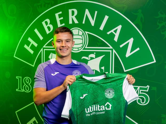 Hibs have already captured Dylan Tait, pictured, and Chris Mueller but will be adding further new faces to the squad