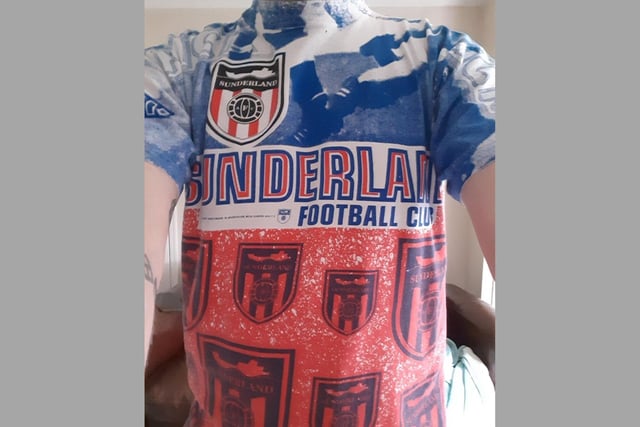 This t-shirt could be seen around Sunderland in the early to mid-1990s, but not too often. Wonder why.