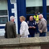 Rod Stewart spotted outside The Spey Lounge in Leith Walk after his Edinburgh Castle show (Photo: Sam Barker)