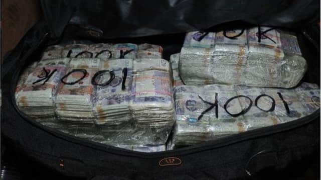 £54m in cash has been seized by police authorities due to the hack of EncroChat (Essex Police)