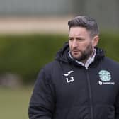 Recruitment efforts are already under way at Hibs, according to manager Lee Johnson