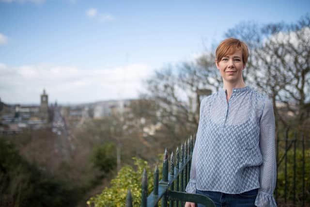 Green councillor Claire Miller has published an amendment calling for the Lanark Road project to be reviewed. Picture: JPIMedia