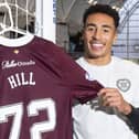 New Hearts signing James Hill will wear the number 72 shirt. PictureL  Mark Scates / SNS