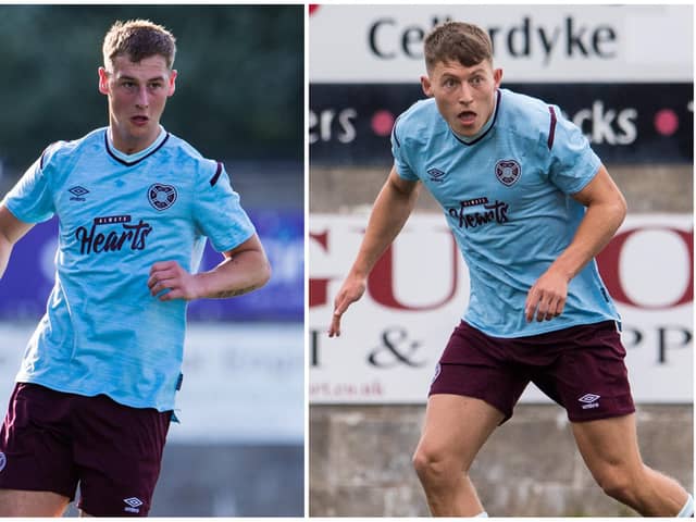 Scott McGill and Cammy Logan have returned to Hearts