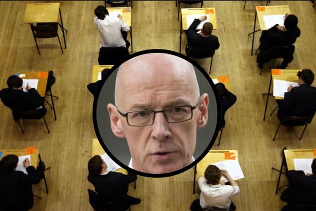 John Swinney has announced the cancellation of Higher exams in 2021