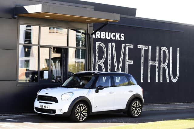 A new Starbucks Drive Thru is set to open in Haddington on Friday. (Photo: Lisa Ferguson)