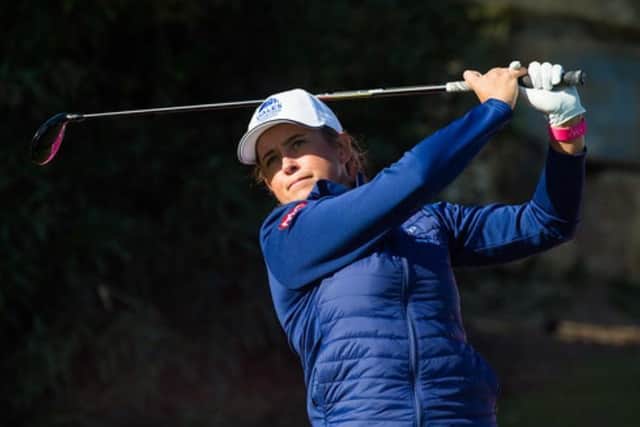 Michele Thomson is hoping to have a big season on the Ladies European Tour