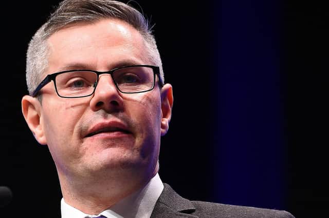 Derek Mackay resigned as Finance Secretary in February