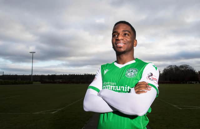 Fans' favourite Stephane Omeonga answered questions from the Hibs faithful