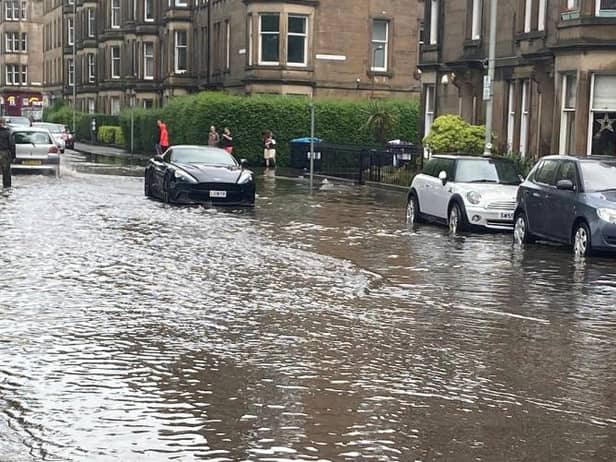 Flooding in July turned roads into rivers