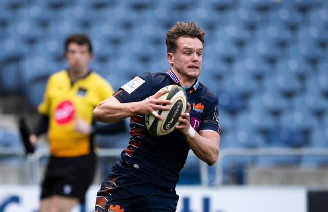 After undergoing a shoulder operation, Darcy Graham is aiming to make his comeback for Edinburgh against Newcastle on September 11. Picture: Paul Devlin/SNS