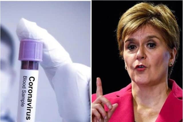 Nicola Sturgeon stressed her commitment to keeping the lockdown in place in Scotland.