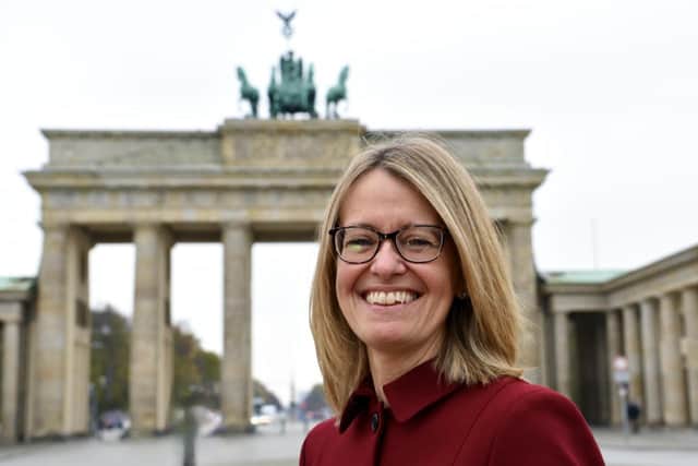 Jill Gallard was the UK's first female ambassador to Germany when she moved to Berlin in November