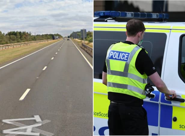 East Lothian crime news: Three people in hospital, one with serious injuries, after a crash involving a police car on A1