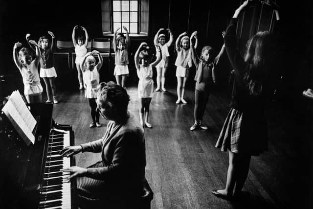 McKenzie's photo of a ballet class in session in Dunfermline in the 1960s will go on show next month. Issue date: Monday October 10, 2022.