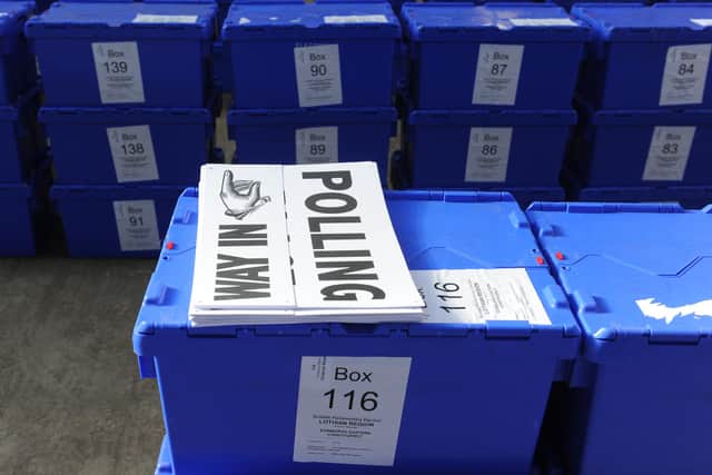 Polling stations will have to be issued with screens and sanitiser as well as ballot boxes (Picture: Neil Hanna)