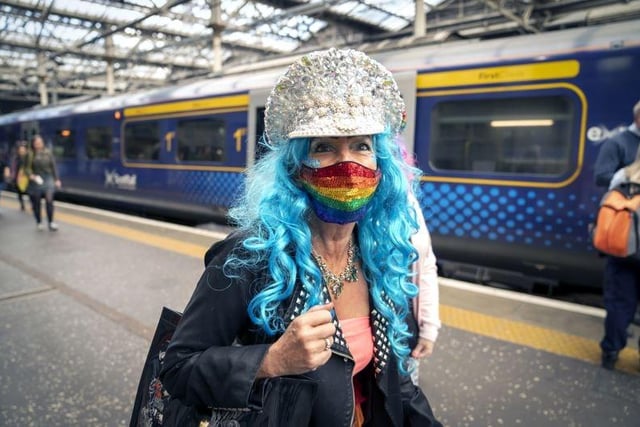 Happy Pride! Many made it through on the train services despite strikes.