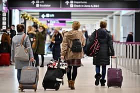 UK drops testing for fully vaccinated travellers amidst half-term holiday rush (Photo by Jeff J Mitchell/Getty Images).