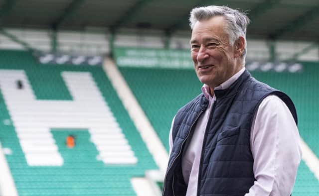 Hibs chairman Ron Gordon sadly died last week after a battle with cancer. Picture: SNS