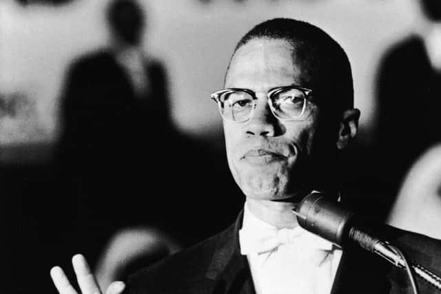 American civil rights activist Malcolm X changed his surname from Little to X as a protest against the legacy of slavery (Picture: Hulton Archive/Getty Images)