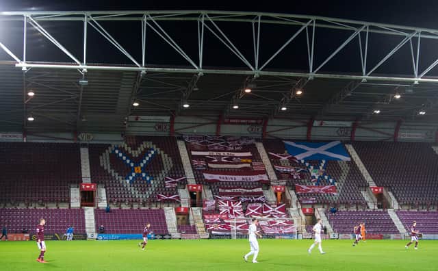 Hearts' clash with Dunfermline Athletic at Tynecastle has been rearranged. Picture: SNS