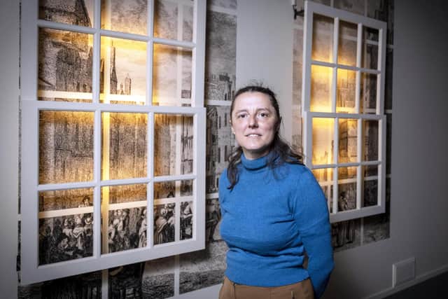 Dr Tacye Phillipson, senior curator of modern science, has overeen the new National Museum of Scotland exhibition Anatomy: A Matter of Death and Life . Picture: Neil Hanna