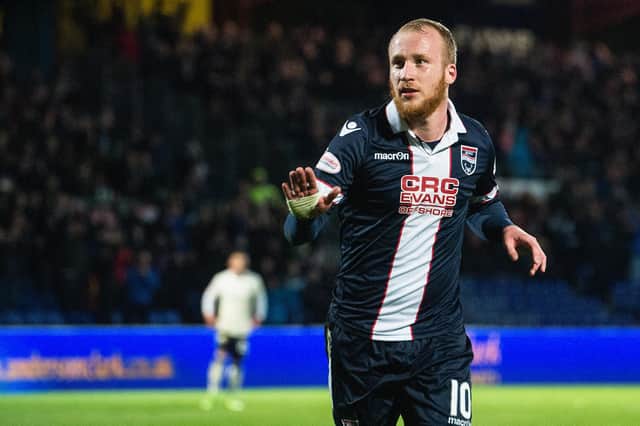 Liam Boyce scored 20 goals in back-to-back season with Ross County. Picture: SNS