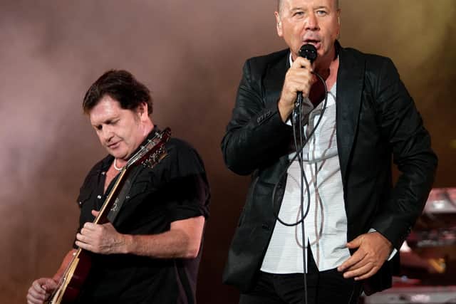 Jim Kerr and Charlie Burchill have been performing with Simple Minds since they formed the band in 1978. Picture: Dieter Nagal/AFP/GettyImages