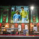 An image from the Scottish coming-of-age romantic comedy film Gregory’s Girl was projected onto the Filmhouse building after its closure last October. Picture: Jane Barlow