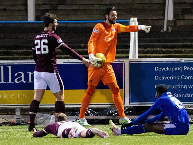 Hearts were disappointing in their draw with Queen of the South. Picture: SNS