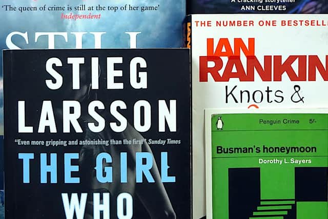 Crime fiction will feature heavily among the paperbacks on sale